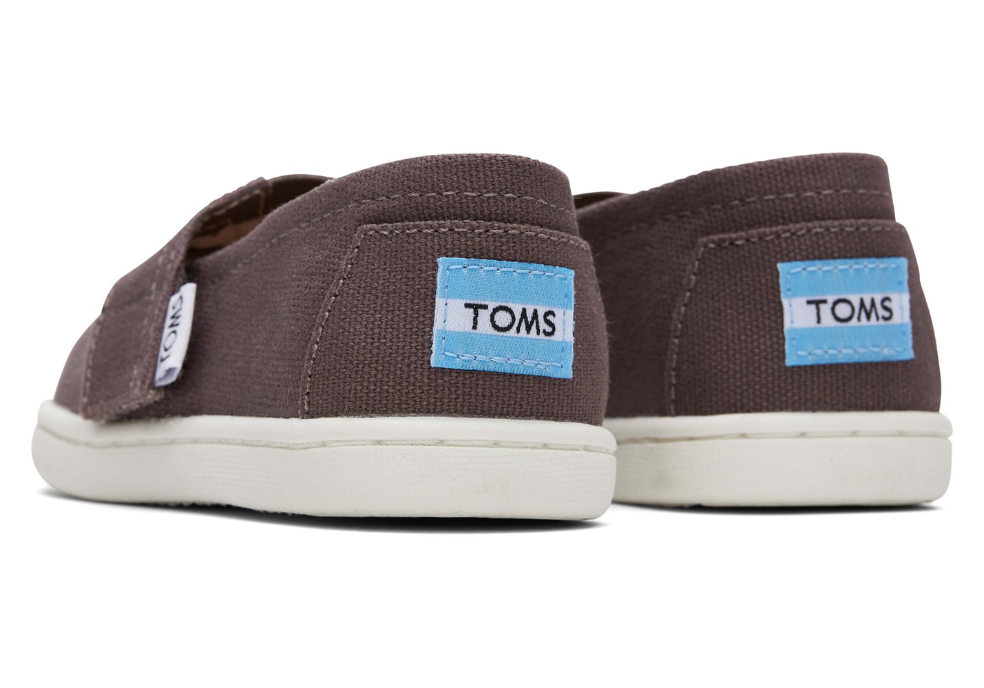 Toms Espadryle Dziecięce Brązowe - Alpargata Tiny Płócienne - 94BVNRCUX